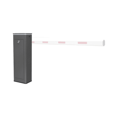 [XBS-8003-R] Barrera Vehicular Derecha / Soporta Brazo Recto de Hasta 8 Metros / Soporta Brazo Articulado de 6 Metros / Movimiento fluido / Diseño Elegante Color Gris / Con Corona Led Semaforizada 