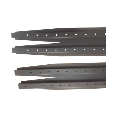 [RAIL-GARAGE] Guías p / Apertura de puertas / Abatibles al exterior.