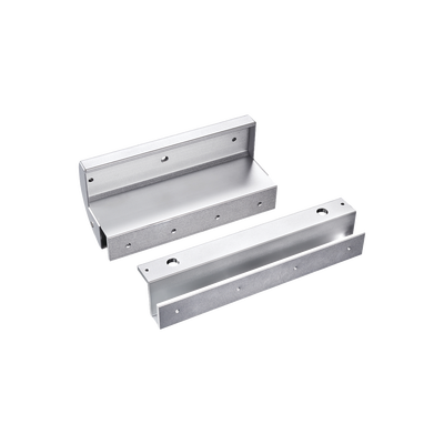 [BU600DLED] Montaje para puertas de Solo Cristal para uso con Chapa Magnética MAG600LED