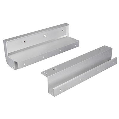[BU600D] Montaje para puertas de Solo Cristal para uso con Chapa Magnética MAG600
