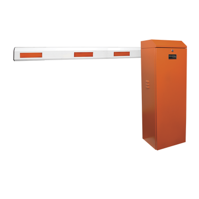 [KIT-XBF-LNB] Kit de Barrera Vehicular Izquierda Color Naranja y Brazo de 3 m 