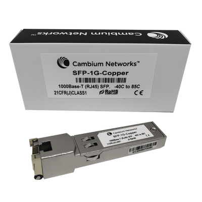 [SFP-1G-COPPER] Transceptor MiniGbic SFP, 1 Gbps, Ethernet 10/100/1000 (RJ45)