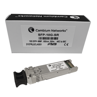 [SFP-10G-SR] Transceptor MiniGbic SFP+ 10 Gbps Multimodo, distancia hasta 300m, conector LC