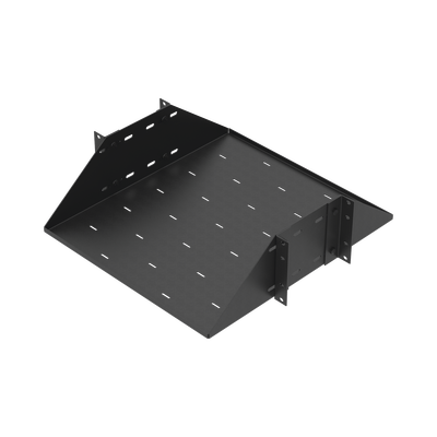 [SCH19X3U4P] Charola para Soportar Equipos en Rack de 19", Profundidad Ajustable hasta 484 mm. 150 Kg  de Carga, Compatible con Racks de Doble Perforación, 3U