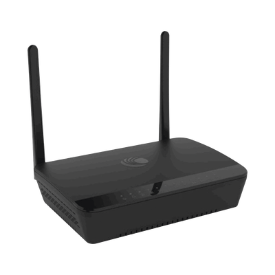 [PL-R195PNPA-RW] Router residencial cnPilot r195P de alta cobertura, doble banda, 2x puertos ATA, 1x puerto WAN con salida PoE para alimentar suscriptor Cambium