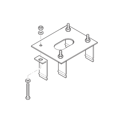 [119-RIG006] Anclaje para barreras CAME GARD4 y G3750