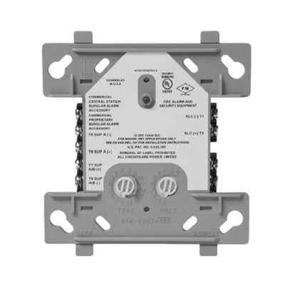 [MDF-300] Módulo Monitor Dual - Monitorea 2 Contactos Secos, Agrega Sensores Convencionales Al SLC.