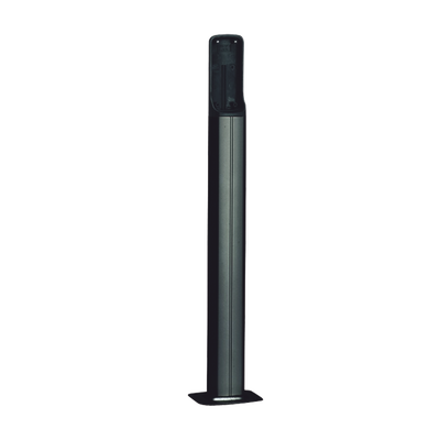 [001-DIR-CN] Base de PVC para fotoceldas CAME, Color Negro, Altura de hasta 500 mm .