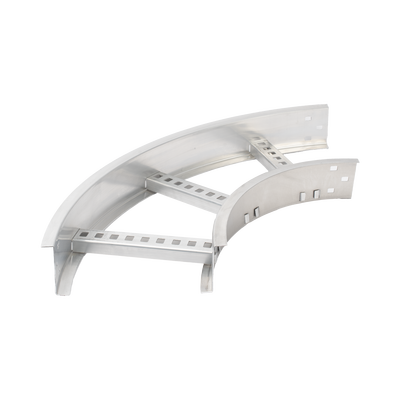 [CHC908R8X9AK] Curva Horizontal de Aluminio de 90° Perfil Z / Peralte 3 1/4" / Ancho 9" / Radio 8" / Incluye Tornillería (CHC90EZ314R8X9AK)