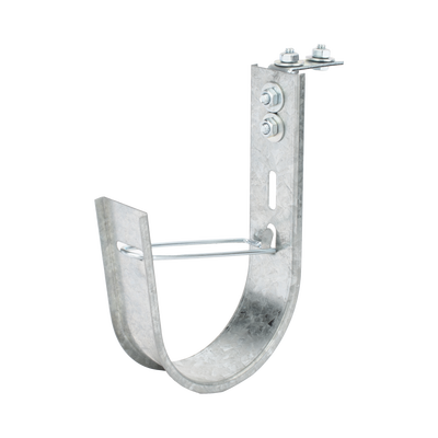 [CH-J100-EZ] Soporte (Gancho) tipo J-Hook, hasta 115 cables Cat6, ideal para soportar cableado en los espacios de manipulación al aire, Para instalación en interior