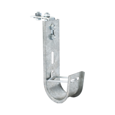 [CH-J51-EZ] Soporte (Gancho) tipo J-Hook, hasta 28 cables Cat6, ideal para soportar cableado en los espacios de manipulación al aire, Para instalación en interior