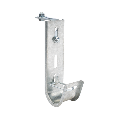 [CH-J32-EZ] Soporte (Gancho) tipo J-Hook, hasta 10 cables Cat6, ideal para soportar cableado en los espacios de manipulación al aire, Para instalación en interior