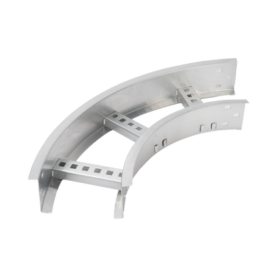 [CHC908R8X6AK] Curva Horizontal de Aluminio de 90° Perfil Z / Peralte 3 1/4" / Ancho 6" / Radio 8" / Incluye Tornillería (CHC90EZ314R8X6AK)