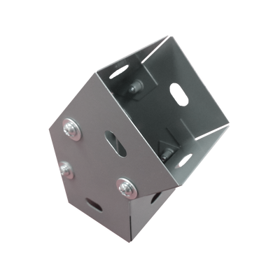 [CH-DCH45100L] Derivación codo horizontal de 45 grados 100 X 100 mm, fabricado en lámina de acero al carbón