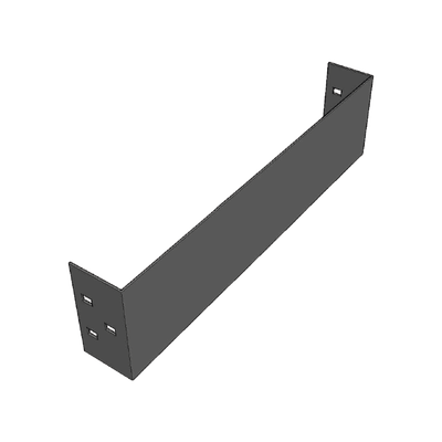 [CH-PCE812ALK] Placa de Cierre para Escalera de Aluminio / Peralte 3 1/4" / Ancho 12" / Incluye Tornillería (CHPCE314X12AK)