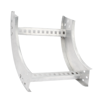 [CHVI908R8X12AK] Curva Vertical Interior de Aluminio de 90° Perfil Z / Peralte 3 1/4" / Ancho 12" / Radio 8" / Incluye Tornillería (CHVI90EZ314R8X12AK)