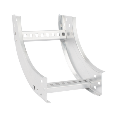[CHVI908R8X9AK] Curva Vertical Interior de Aluminio de 90° Perfil Z / Peralte 3 1/4" / Ancho 9" / Radio 8" / Incluye Tornillería (CHVI90EZ314R8X9AK)