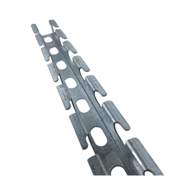 [CH-SUJP-EZ] Sujetador Universal Profundo Multiusos, Tramos de 3 metros de largo, Con Acabado Electro Zinc, Complemento Ideal Para la Instalación de Charola Tipo Malla