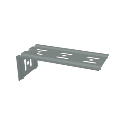 [MG-60-122EZ] Ménsula económica, para montaje en pared, para anchos de charola de 150mm, con acabado Electro Zinc
