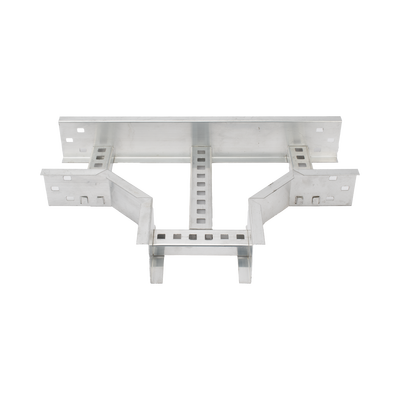 [CH-THE8R8X9AK] Derivación "T" Horizontal de Aluminio Perfil Z / Peralte 3 1/4" / Ancho 9"/ Radio 8" / Incluye Tornillería (CHTHEZ314R8X9AK)