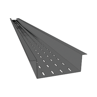 [CH-FPZ4X4ALK] Fondo Perforado Perfil Z ancho de 4" x 4" material Aluminio, incluye tornillería 