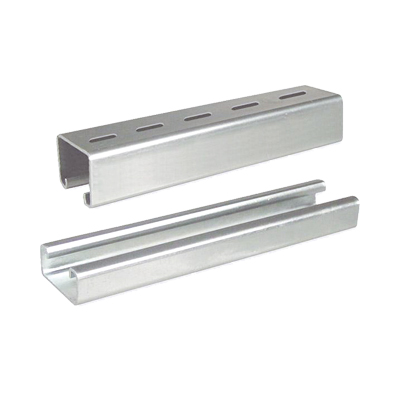 [UNL-4X2-U30-EZ] Unicanal liso 4x2 cm, 3000 mm de Longitud, con acabado ElectroZinc
