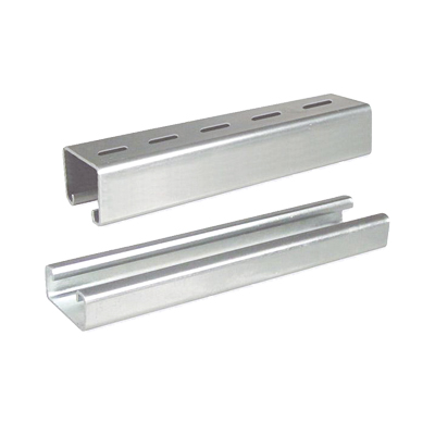 [UNL-4X4-U10-EZ] Unicanal liso 4x4, 3000 mm, acabado ElectroZinc