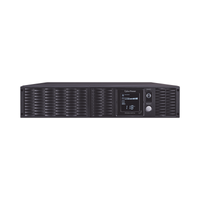 [PR1000LCDRT2U] UPS de 1000 VA /900 W, Topología Línea Interactiva, Entrada 120 Vca NEMA 5-15P, Onda Senoidal Pura, Torre o Rack 2 UR, Con 8 Tomas NEMA 5-15R