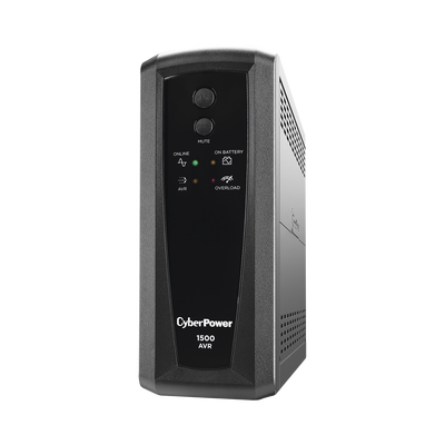[CP1500AVRT] UPS de 1500 VA/900 W, Topología Línea Interactiva, Entrada 120 Vca NEMA 5-15P, Tipo Torre, Con 8 Tomas NEMA 5-15R