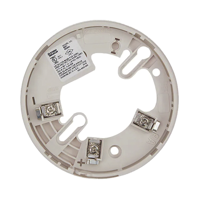 [B501-IV] Base de 4 Pulgadas / Para detectores Notifier, Farenhyt, Silent Knight y Fire-Lite / Color Marfil