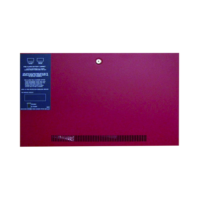 [BB55F] Gabinete para dos baterías de respaldo de 55 AH. Para aplicaciones en sistemas de detección de incendio (FAS).
