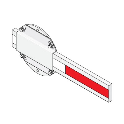 [1601-348] Mástil de Madera para Barreras DKS 1601/1603 / 14 ft (4.26 metros) / Requiere kit de instalación 1601-240 No incluido