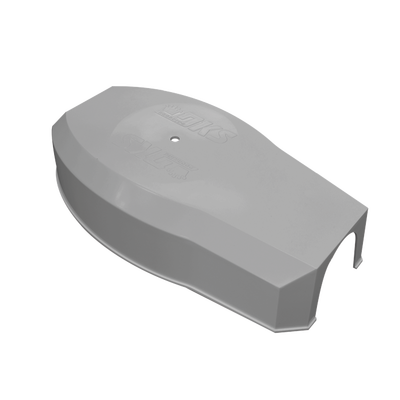 [1601-283] TAPA PARA BRAZO DE BARRERA DOORKING GRIS 