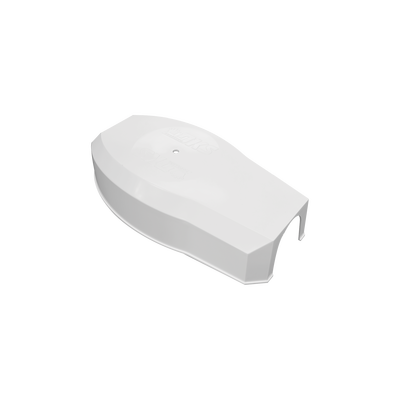 [1601-281] Refacción para 1601/1603 / Tapa plástica para enganche de mástil / Color Blanco