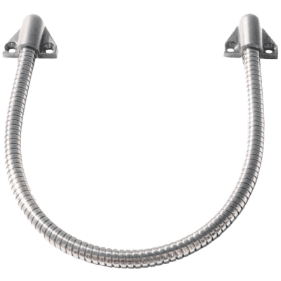 [SD969A18Q] Loop Pasacable Color Plateado para Puertas / Acero Inoxidable / Ideal para Control de Acceso / Tapas de Plástico