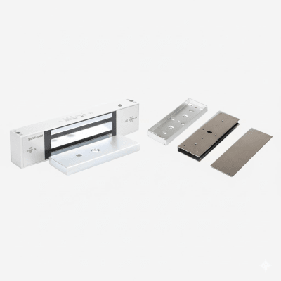 [E941SA1K2PQ/KITU] Kit Para Control de Acceso Incluye Chapa Magnética de 1200 Lbs / Montaje En "U" Para Puerta de Cristal /  Uso Interior / Certificación UL