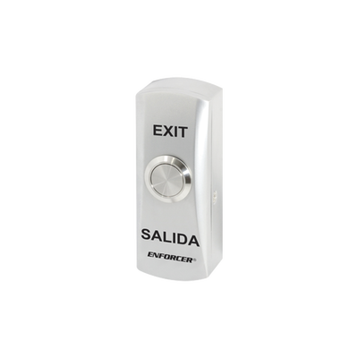 [PB5318SQ] Botón de Metal / Resistente al Vandalismo / Montaje Superficial con Caja Posterior / Push Boton  / Relevador NO / COM / NC