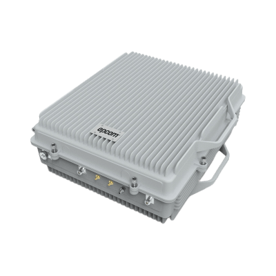 [EP43-TB52566-AE] (HASTA 3 KILÓMETROS) Amplificador de Señal Celular TRI Banda / 2G, 3G, 4G y Llamadas / 20 Watts de Potencia / Ganancia DL 95 dB / Amplía la Cobertura Celular a Área Rural / IP65 Exterior