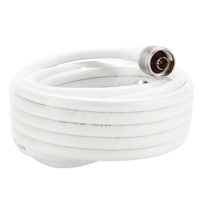 [EP-JC295-NN15] Jumper Coaxial con Cable Epcom295 | Conector N Macho en los Extremos | 15 Metros (49.21 Pies) de Longitud.