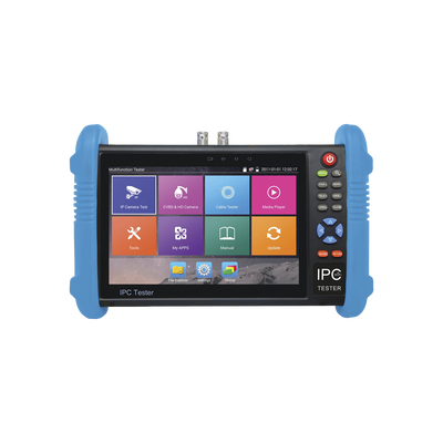 [TPTURBO8MP] Probador de Vídeo Android con Pantalla LCD de 7" para IP ONVIF / HD-TVI (8MP), HD-CVI (8MP) y AHD (5MP) / Wi-Fi, Scanner IP, WiFi, entrada HDMI