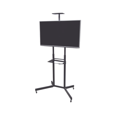 [EPB016EC] Soporte de Pantalla con Ruedas / Compatible con Monitores dee 32 "a 65" / Base para Colocar Accesorios Adicionales / Vesa 600 x 400