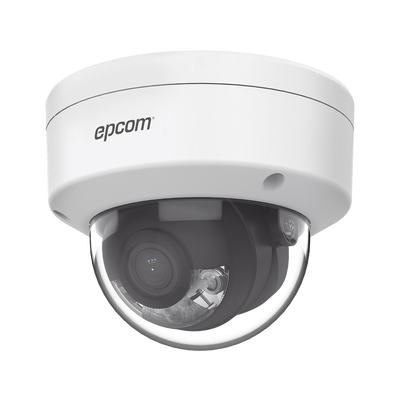 [XD-14CSL] Domo IP 4 Megapixel / Lente 2.8 mm / ColorVu / ACUSENSE  / PoE / H.265+ / IP67 / IK08 / WDR 120 dB 