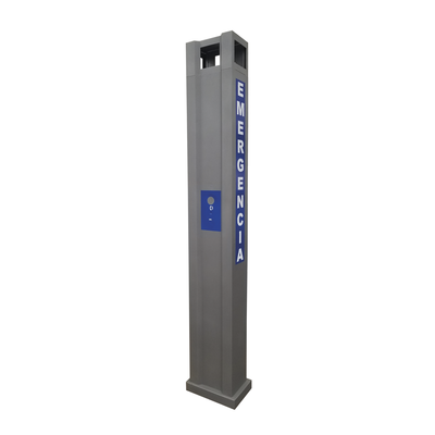 [TORRE-I12] Gabinete tipo Torre para Sistema de Alerta  Mediante Equipo Fanvil I12-N-01P y estrobo (No incluidos). 