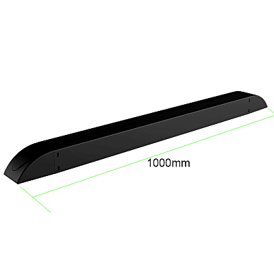 [SDJH128]  Soporte Estructural para  Videowall con motaje en Piso | Perfil Rectangular  de 1m|  Diámetro de los orificios 20 mm  Post Support 76.5 mm |Incluye Herramientas Allen| 4 Agujeros Pasantes M8