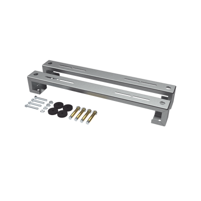 [ZT-MPF-180] ZT-MPF-180 Base para piso universal ajustable para capacidades de 1 a 3 toneladas con pernos deslizables y amortiguación