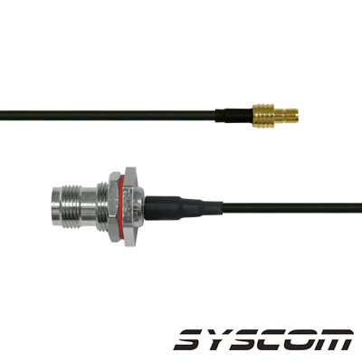 [SSMB-174-TNCH-30] Cable RG174, con conectores SMB/TNC de 30 cm.
