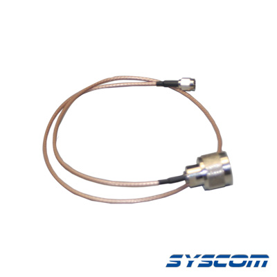 [SN-316-SMA-60] Cable RG-316 con conectores N Macho en un extremo y en el otro SMA Macho.