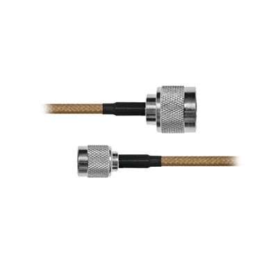 [SN-142-TNC-60] Cable RG-142/U, con conectores N Macho / TNC Macho de 60 cm.