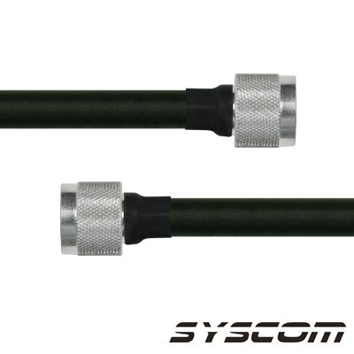 [SN-400-N-1000] Cable RF400, con conductores N Macho en ambos extremos.