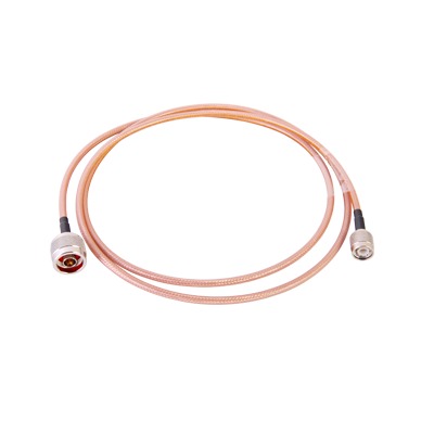 [SN-142-TNC-150] Jumper de 150 cm fabricado con cable RG-142, conector "N" y conector "TNC" en el otro extremo